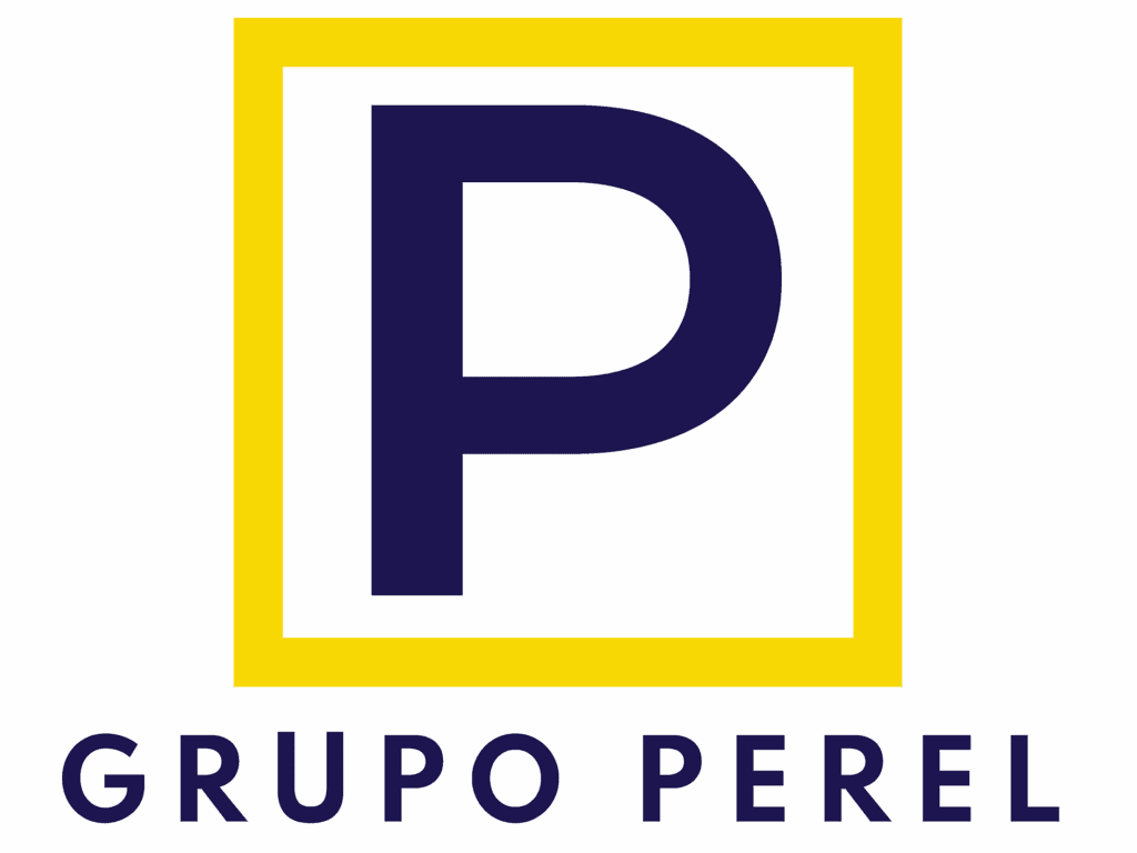 Logotipo de Grupo Perel, empresa inmobiliaria que utiliza Skor para la gestión de alquileres
