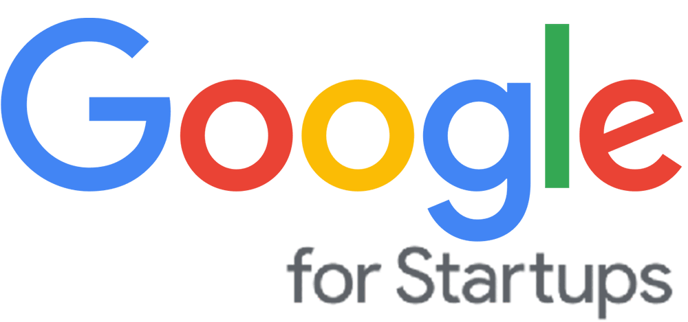 Logo de Google for Startups, programa de apoyo a emprendedores tecnológicos.